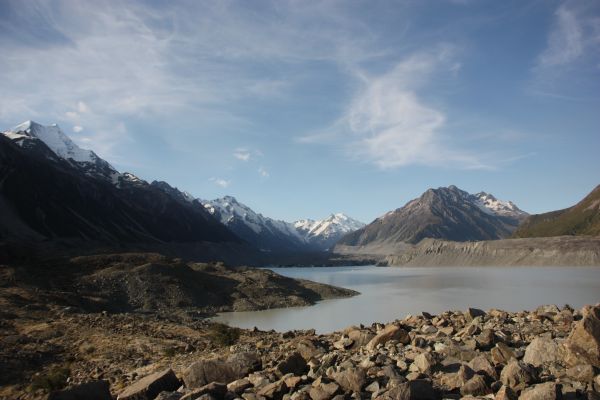 tasman gletsjer meer